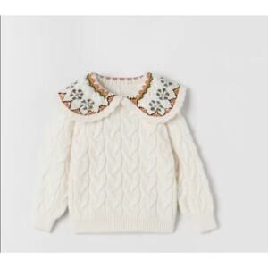ZARA Knit Sweater Girls 4-5years Rare‎ Style super cute